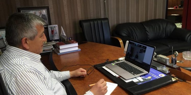 TTSO Başkanı Davut Efe , Sanal Ortamda Yapılan TOBB Mevzuat Komisyonu Toplantısına Katıldı