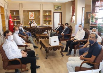 TAVŞANLI TSO YÖNETİMİNDEN TAVŞANLI KAYMAKAMI ERDOĞAN KANYILMAZ’A HAYIRLI OLSUN ZİYARETİ
