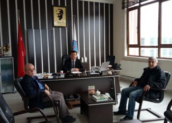 TTSO Başkanı Davut Efe Tavşanlı MYO Müdürü Prof. Dr. İsmet Çelik’e Hayırlı Olsun Ziyaretinde Bulundu