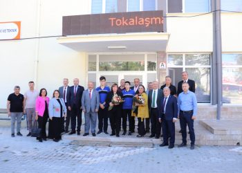 MEB Meslekî ve Teknik Eğitim Genel Müdürü Nazan ŞENER ile Öğrenci İşleri ve Sosyal Etkinlikler Daire Başkanı Sema AYDIN, Odamıza ziyarette bulundular.