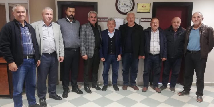 Oda Başkanlari Yönetim Kurulu Başkanimiz Davut Efe’ye ziyarette bulundular