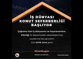 İş Dünyası Konut Seferberliği Başlıyor