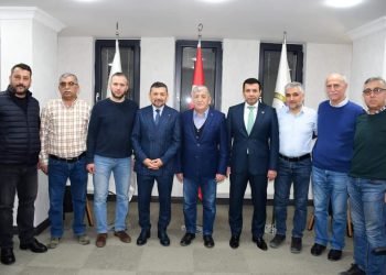 MHP KÜTAHYA MİLLETVEKİLİ AHMET ERBAŞ ODAMIZI ZİYARET ETTİ.