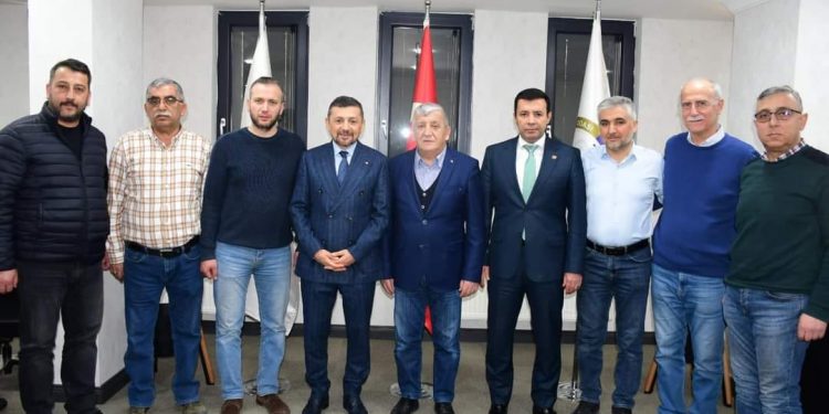 MHP KÜTAHYA MİLLETVEKİLİ AHMET ERBAŞ ODAMIZI ZİYARET ETTİ.