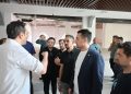 TTSO Genç Girişimciler Kurulu Başkan Ali Kemal Derin ile birlikte Bedesteni yerinde inceledi