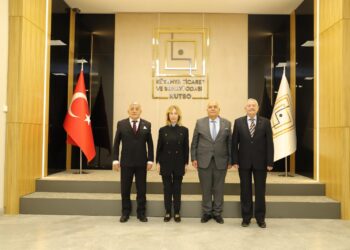 Kütahya Ticaret ve Sanayi Odası Yönetim Kurulu Başkanı Sayın Esin Güral Argat’a taziye ziyareti